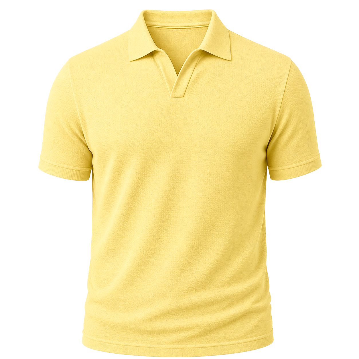 Polo Italiana amarelo claro